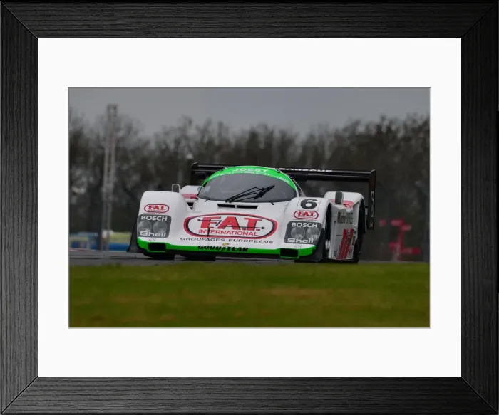 Framed Print : CJ10 9687 Alex Ames, Lukas Halusa, Porsche 962C Framed Print : CJ10 9687 Alex Ames, Lukas Halusa, Porsche 962C