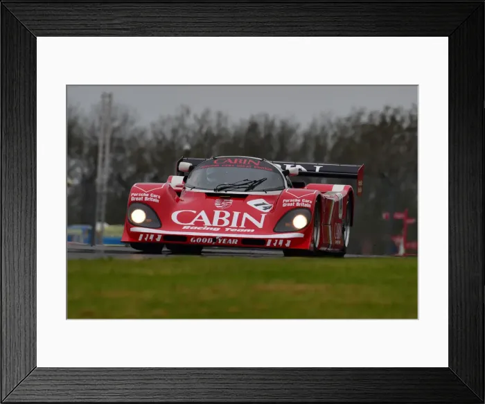 Framed Print : CJ10 9701 Henry Pearman, Mark Sumpter, Porsche 962C