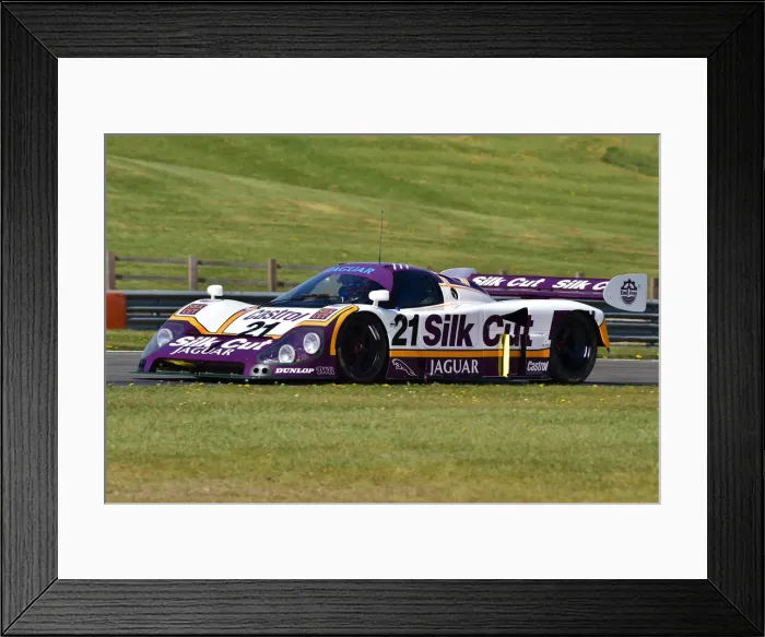 Framed Print : CM33 1121 Phil Keen, Jaguar XJR-9 Framed Print : CM33 1121 Phil Keen, Jaguar XJR-9