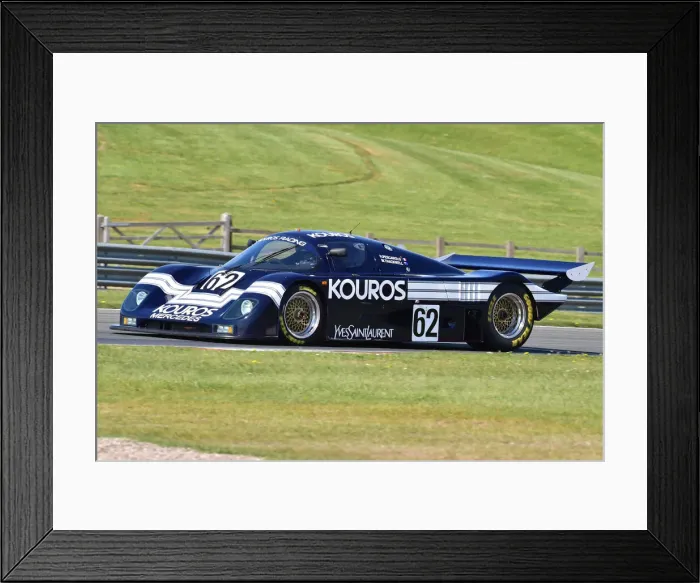Framed Print : CM33 1123 Paul Knapton, Sauber-Mercedes C8