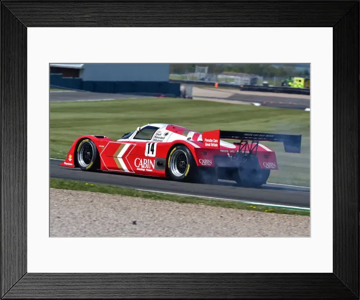 Framed Print : CM33 1129 Henry Pearman, Mark Sumpter, Porsche 962C Framed Print : CM33 1129 Henry Pearman, Mark Sumpter, Porsche 962C