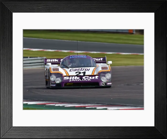 Framed Print : CM33 1525 Phil Keen, Jaguar XJR-9