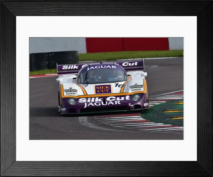 Framed Print : CM33 1563 Andrew Bentley, Jaguar XJR-8