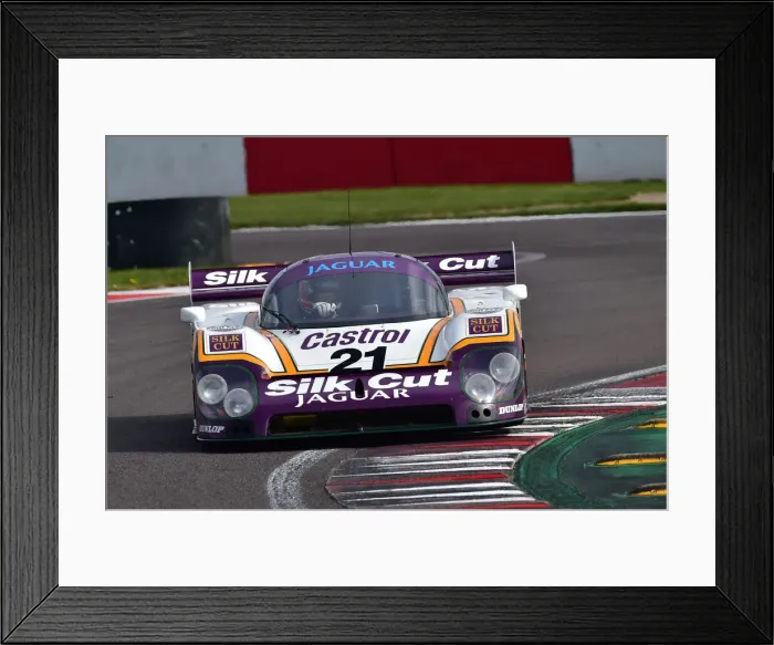 Framed Print : CM33 1579 Phil Keen, Jaguar XJR-9