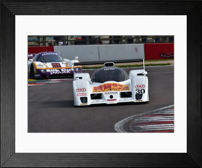 Framed Print : CM33 1588 David Hart, Lola T92-10