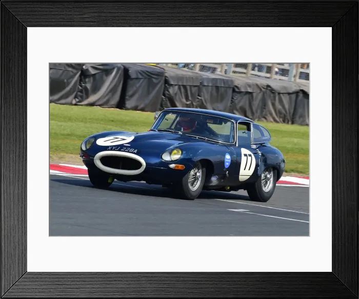 Framed Print : CM33 1442 Chris Ward, Guy Ziser, Jaguar E-Type FHC Framed Print : CM33 1442 Chris Ward, Guy Ziser, Jaguar E-Type FHC
