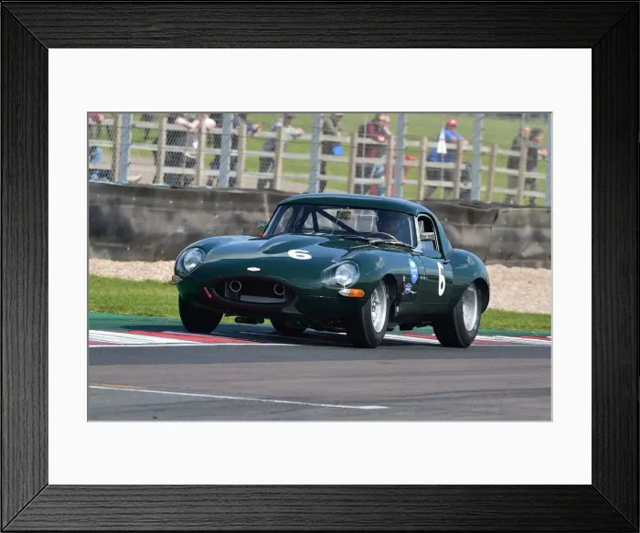 Framed Print : CM33 1419 Lucas Bscher, Jaguar E-Type