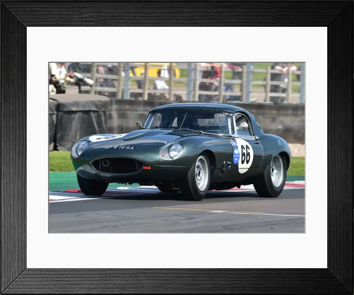 Framed Print : CM33 1421 Niall McFadden, Jaguar E-Type