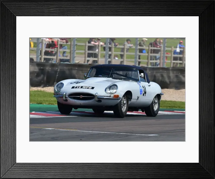 Framed Print : CM33 1434 Katarina Kyvalova, Rob Hall, Jaguar E-Type Framed Print : CM33 1434 Katarina Kyvalova, Rob Hall, Jaguar E-Type