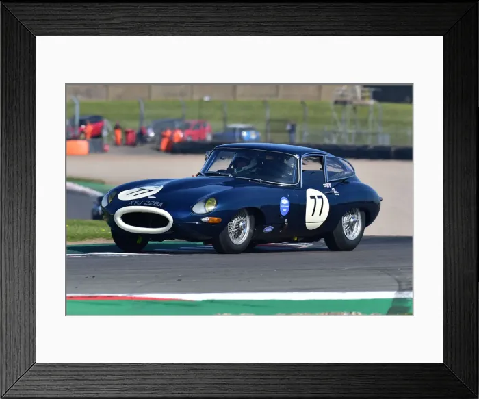 Framed Print : CM33 0867 Chris Ward, Guy Ziser, Jaguar E-Type FHC Framed Print : CM33 0867 Chris Ward, Guy Ziser, Jaguar E-Type FHC