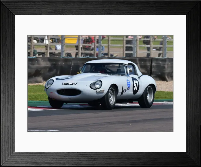 Framed Print : CM33 1405 Jonathan Mitchell, Jaguar E-Type semi-lightweight Framed Print : CM33 1405 Jonathan Mitchell, Jaguar E-Type semi-lightweight