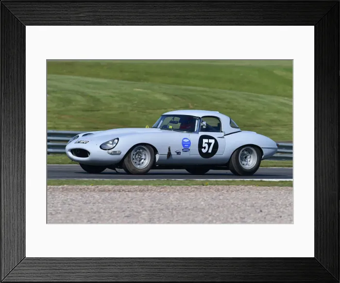 Framed Print : CM33 0968 Jonathan Mitchell, Jaguar E-Type semi-lightweight Framed Print : CM33 0968 Jonathan Mitchell, Jaguar E-Type semi-lightweight