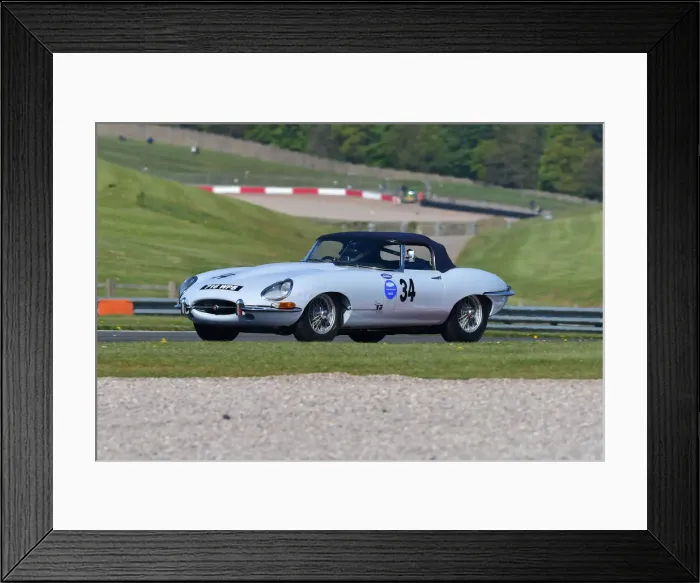 Framed Print : CM33 0978 Katarina Kyvalova, Rob Hall, Jaguar E-Type Framed Print : CM33 0978 Katarina Kyvalova, Rob Hall, Jaguar E-Type