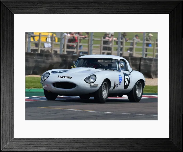 Framed Print : CM33 1438 Jonathan Mitchell, Jaguar E-Type semi-lightweight Framed Print : CM33 1438 Jonathan Mitchell, Jaguar E-Type semi-lightweight