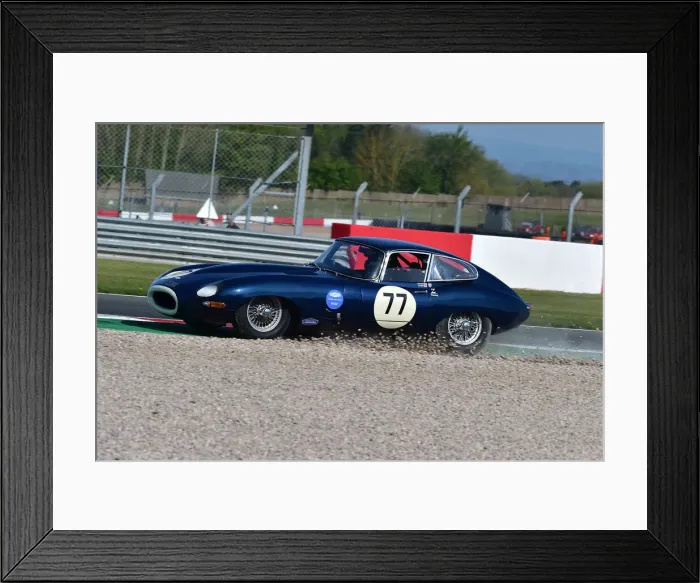 Framed Print : CM33 0939 Chris Ward, Guy Ziser, Jaguar E-Type FHC Framed Print : CM33 0939 Chris Ward, Guy Ziser, Jaguar E-Type FHC