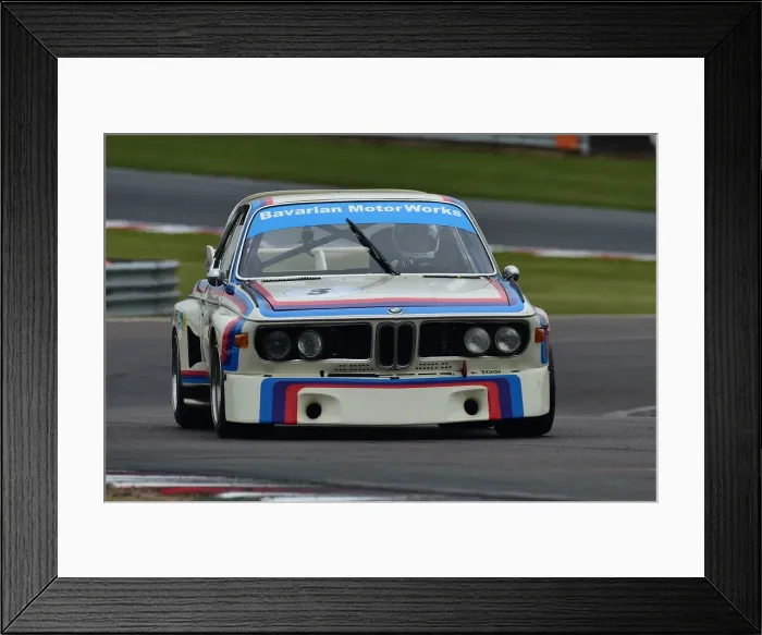 Framed Print : CM33 2264 Daniel Reinhardt, Dominique Reinhardt, BMW 3 litre CSL Framed Print : CM33 2264 Daniel Reinhardt, Dominique Reinhardt, BMW 3 litre CSL
