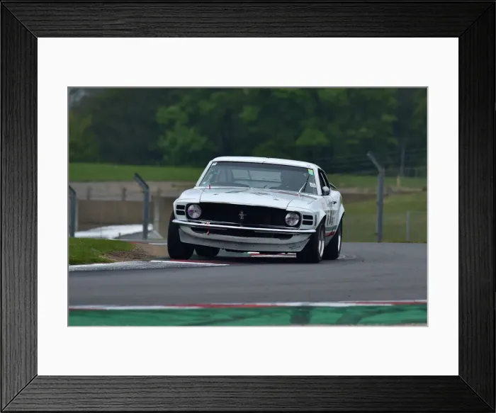 Framed Print : CM33 2077 Peter Hallford, Josh Cook, Ford Boss Mustang Framed Print : CM33 2077 Peter Hallford, Josh Cook, Ford Boss Mustang
