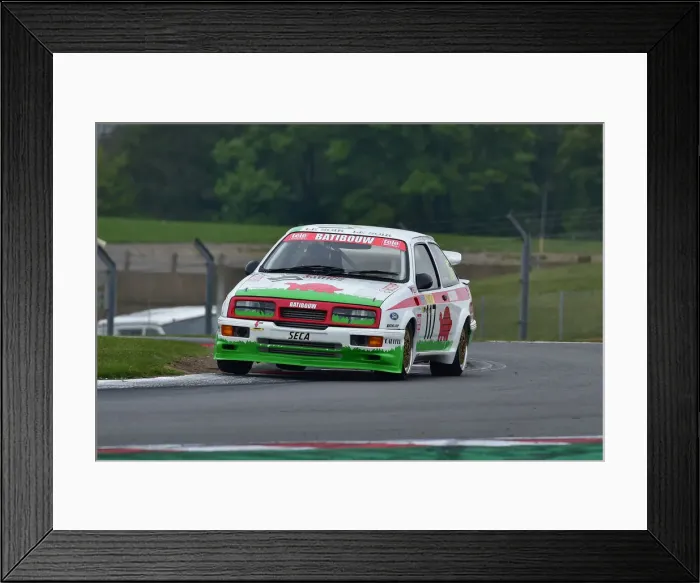 Framed Print : CM33 2193 David Tomlin, Ford Sierra RS500 Framed Print : CM33 2193 David Tomlin, Ford Sierra RS500
