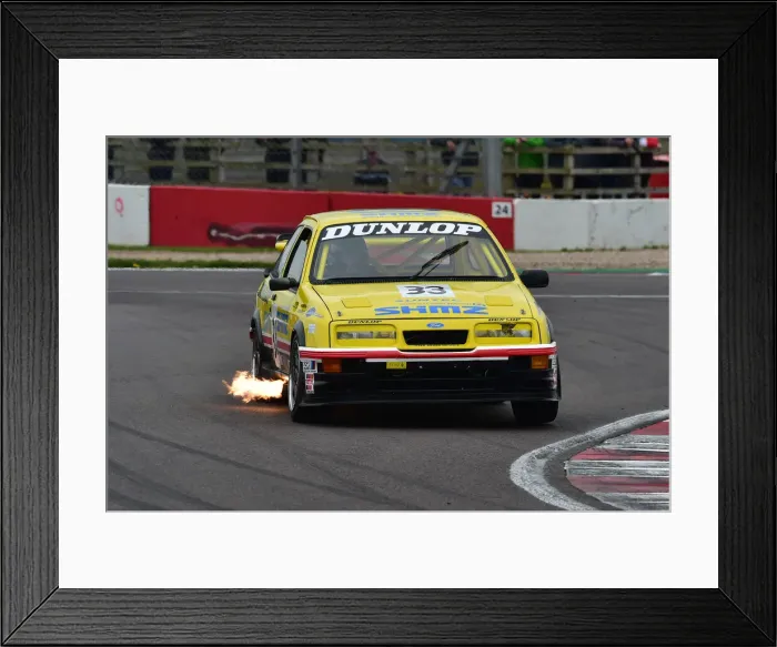 Framed Print : CM33 2450 Steve Soper, Paul Smith, Ford Sierra RS500