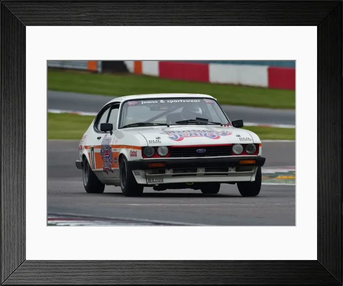 Framed Print : CM33 2267 James Slaughter, Ford Capri MK3 Framed Print : CM33 2267 James Slaughter, Ford Capri MK3