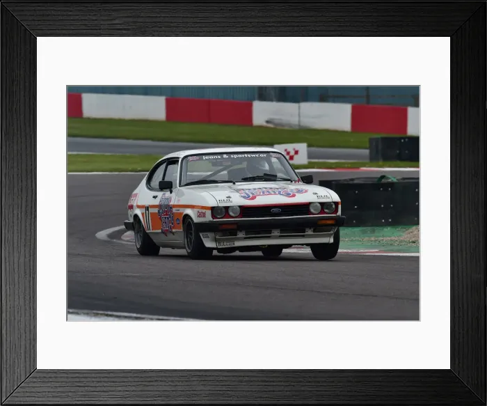 Framed Print : CM33 2303 James Slaughter, Ford Capri MK3 Framed Print : CM33 2303 James Slaughter, Ford Capri MK3