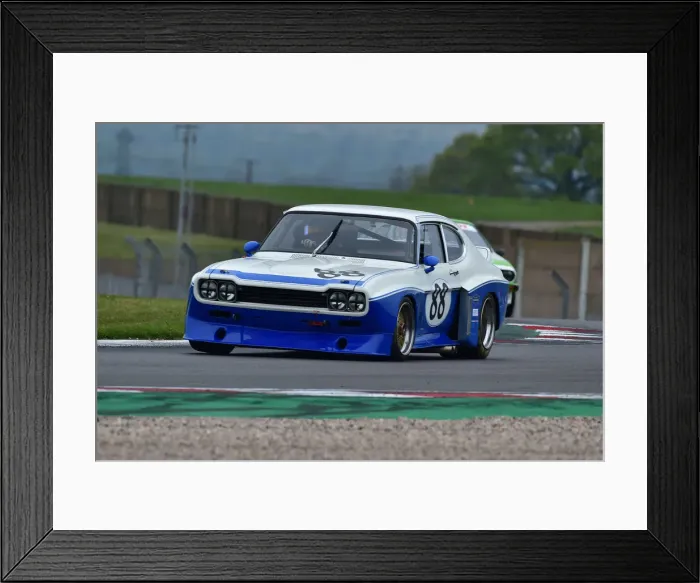 Framed Print : CM33 2030 Richard Kent, Chris Ward, Ford Broadspeed Capri Framed Print : CM33 2030 Richard Kent, Chris Ward, Ford Broadspeed Capri