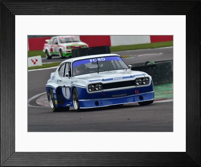 Framed Print : CM33 2310 Gary Pearson, Alex Brundle, Ford Capri RS3100 Framed Print : CM33 2310 Gary Pearson, Alex Brundle, Ford Capri RS3100