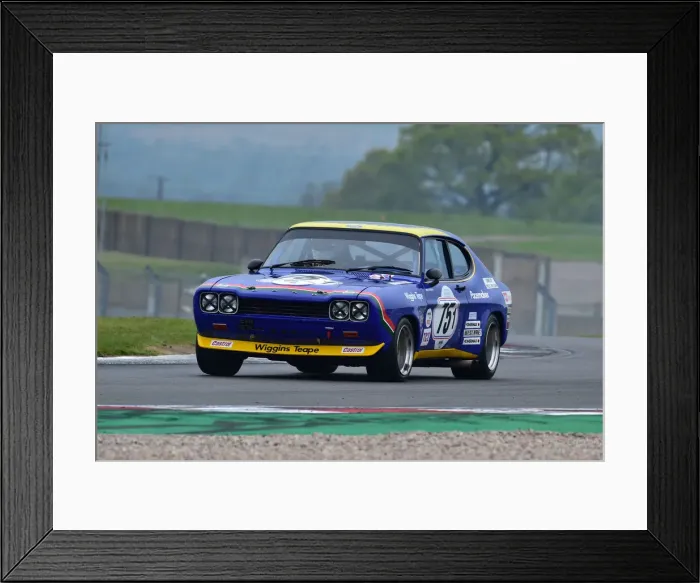 Framed Print : CM33 2026 Simon Evans, Joe Twyman, Ford Capri RS2600 Framed Print : CM33 2026 Simon Evans, Joe Twyman, Ford Capri RS2600