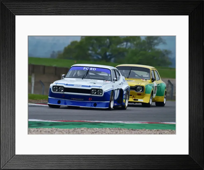 Framed Print : CM33 2027 Gary Pearson, Alex Brundle, Ford Capri RS3100 Framed Print : CM33 2027 Gary Pearson, Alex Brundle, Ford Capri RS3100