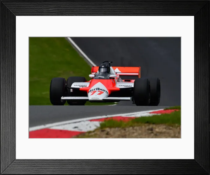 Framed Print : CJ11 2716 Steve Hartley, McLaren MP4-1 Framed Print : CJ11 2716 Steve Hartley, McLaren MP4-1