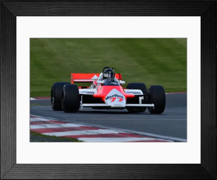 Framed Print : CM33 2823 Steve Hartley, McLaren MP4-1 Framed Print : CM33 2823 Steve Hartley, McLaren MP4-1
