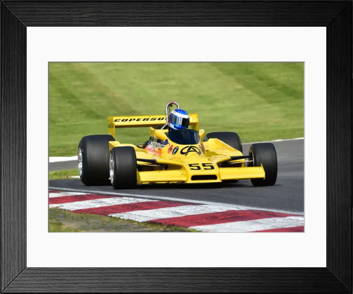 Framed Print : CM33 2847 Miles Griffiths, Fittipaldi F5A Framed Print : CM33 2847 Miles Griffiths, Fittipaldi F5A