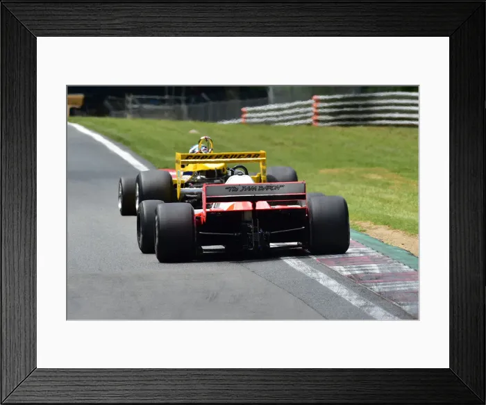 Framed Print : CM33 3423 Steve Hartley, McLaren MP4-1