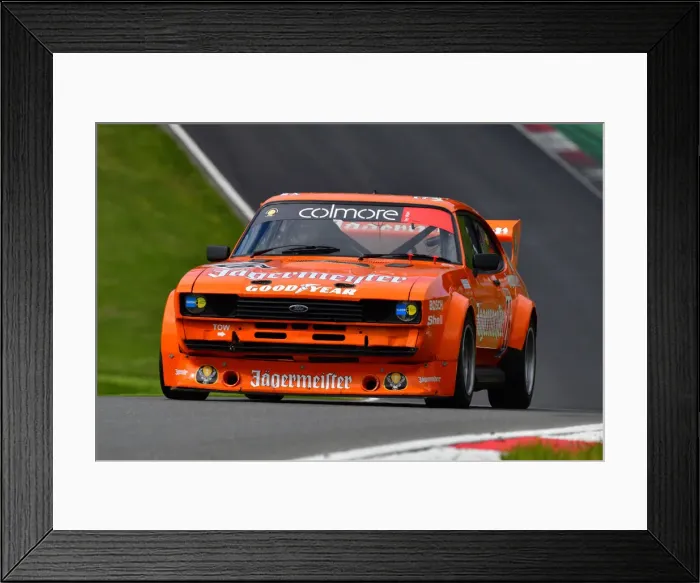 Framed Print : CJ11 2877 Alan Breck, Ford Capri 3500 Framed Print : CJ11 2877 Alan Breck, Ford Capri 3500