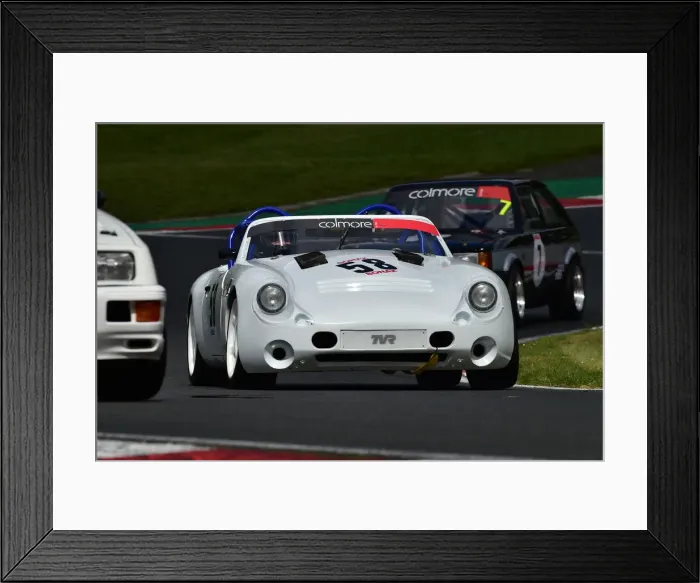 Framed Print : CM33 2871 Clive Letherby, TVR Tuscan