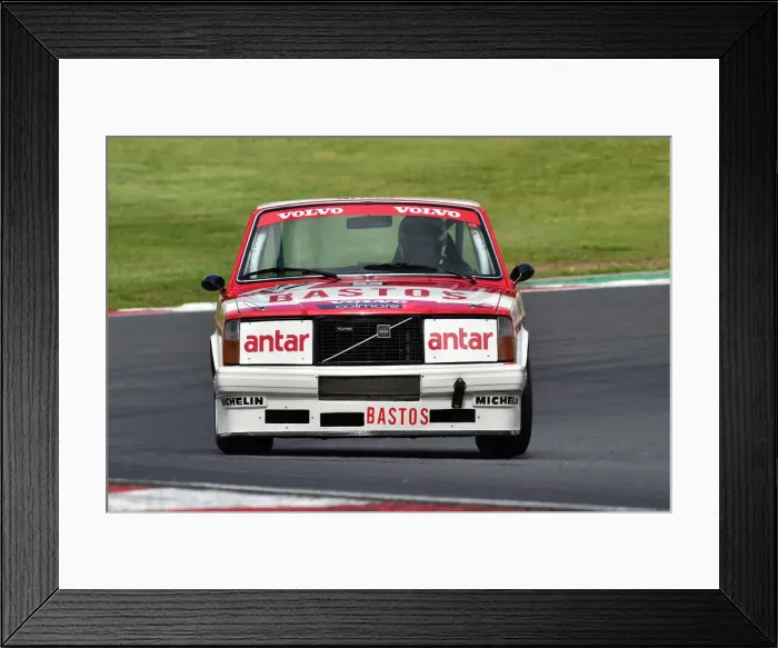 Framed Print : CM33 2880 John Young, Volvo 240 Turbo Framed Print : CM33 2880 John Young, Volvo 240 Turbo