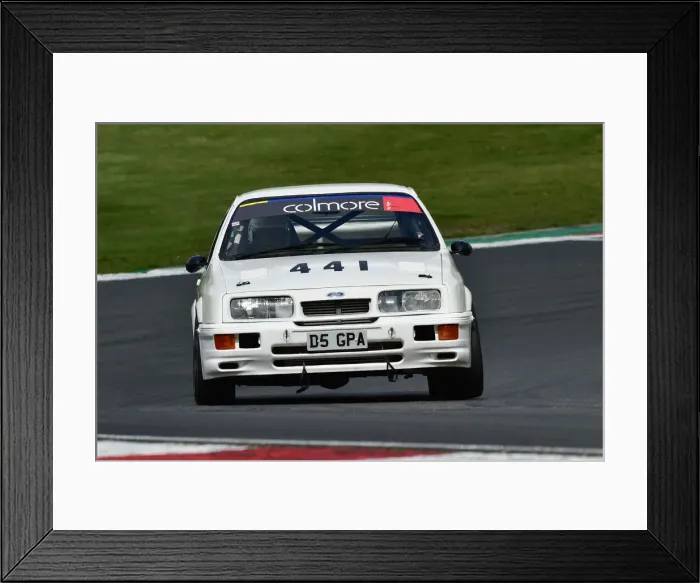 Framed Print : CM33 2899 Mike Watson, Ford RS Cosworth