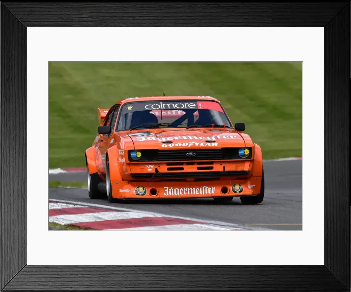 Framed Print : CM33 3016 Alan Breck, Ford Capri 3500