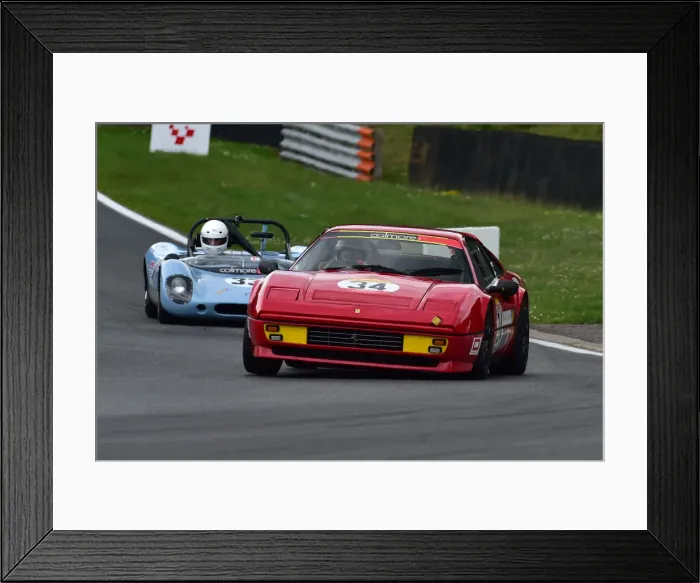 Framed Print : CM33 3440 Gary Culver, Ferrari 328 GTB Framed Print : CM33 3440 Gary Culver, Ferrari 328 GTB