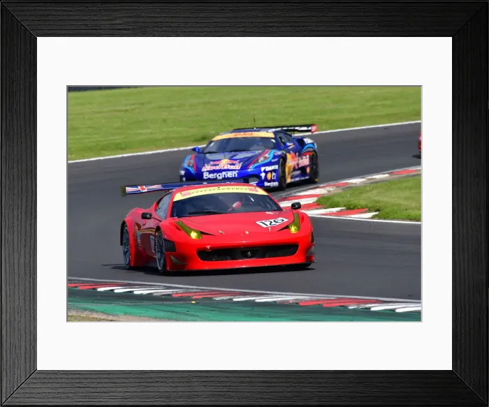 Framed Print : CJ11 2909 Colin Sowter, Ferrari 458 GT3