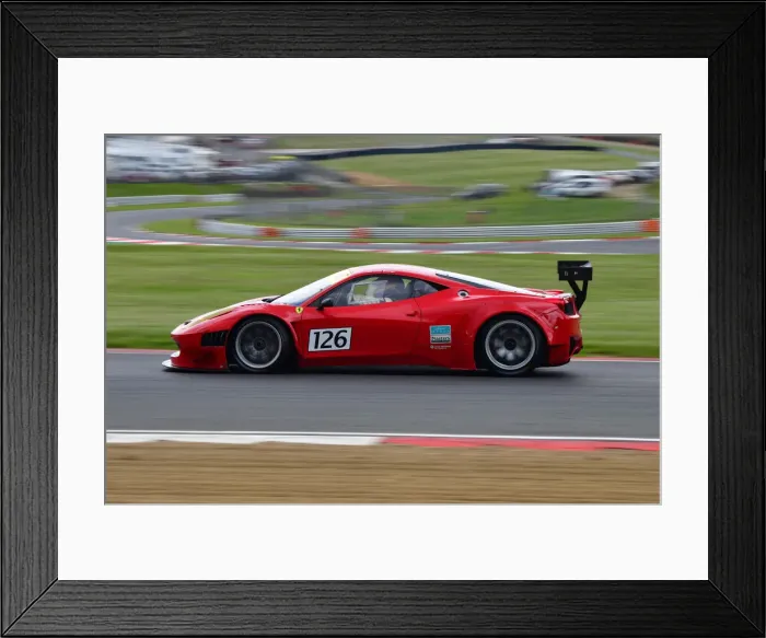 Framed Print : CJ11 1707 Colin Sowter, Ferrari 458 GT3 Framed Print : CJ11 1707 Colin Sowter, Ferrari 458 GT3