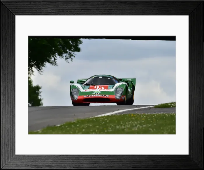 Framed Print : CM33 3166 Gary Culver, Lola T70 MK3B Framed Print : CM33 3166 Gary Culver, Lola T70 MK3B