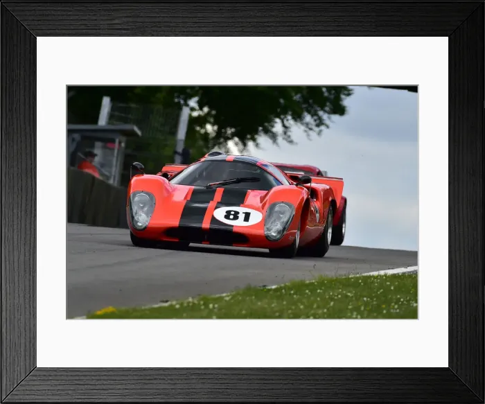 Framed Print : CM33 3159 Chris Beighton, Lola T70 MK3B Framed Print : CM33 3159 Chris Beighton, Lola T70 MK3B