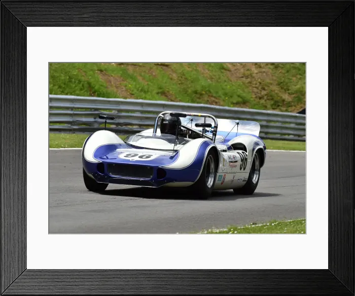 Framed Print : CM33 3147 John Spiers, Nigel Greensall, McLaren M1B Framed Print : CM33 3147 John Spiers, Nigel Greensall, McLaren M1B