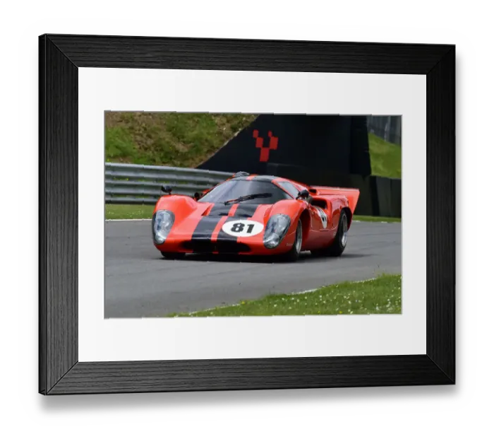 Framed Print : CM33 3139 Chris Beighton, Lola T70 MK3B Framed Print : CM33 3139 Chris Beighton, Lola T70 MK3B