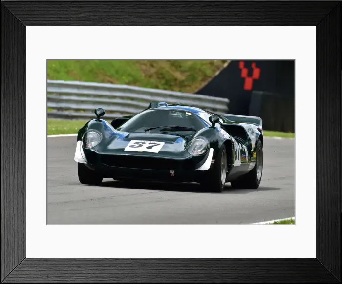Framed Print : CM33 3180 Nikolaus Ditting, Lola T70 MK3 Framed Print : CM33 3180 Nikolaus Ditting, Lola T70 MK3