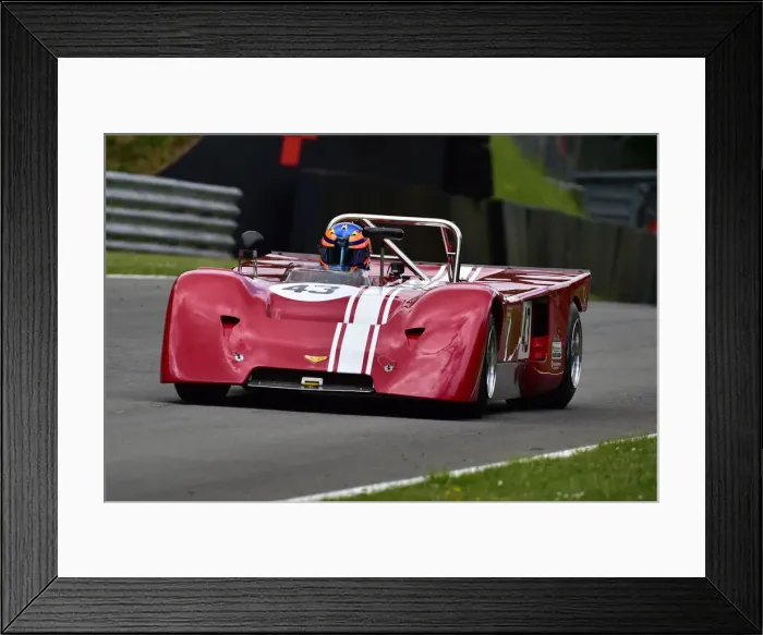 Framed Print : CM33 3153 Tom Bradshaw, Chevron B19 Framed Print : CM33 3153 Tom Bradshaw, Chevron B19