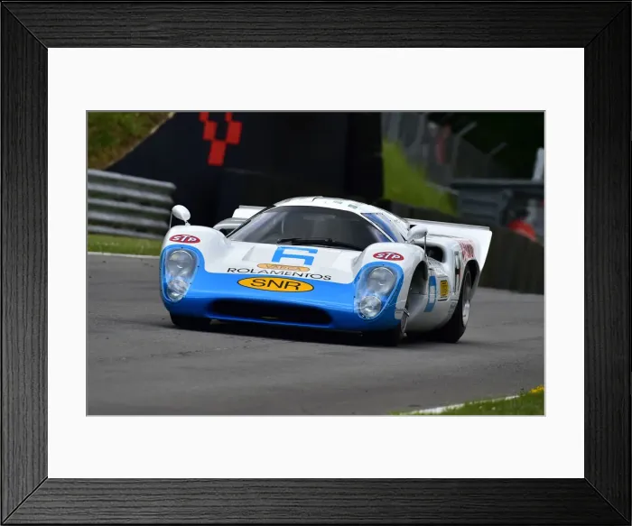 Framed Print : CM33 3155 Leo Voyazides, Simon Hadfield, Lola T70 MK3B Framed Print : CM33 3155 Leo Voyazides, Simon Hadfield, Lola T70 MK3B