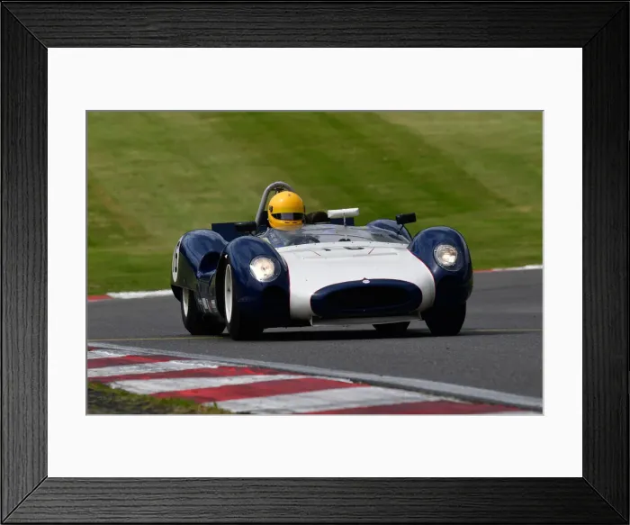 Framed Print : CJ11 2653 Chris Jolly, Steve Farthing, Cooper Monaco T61M Framed Print : CJ11 2653 Chris Jolly, Steve Farthing, Cooper Monaco T61M