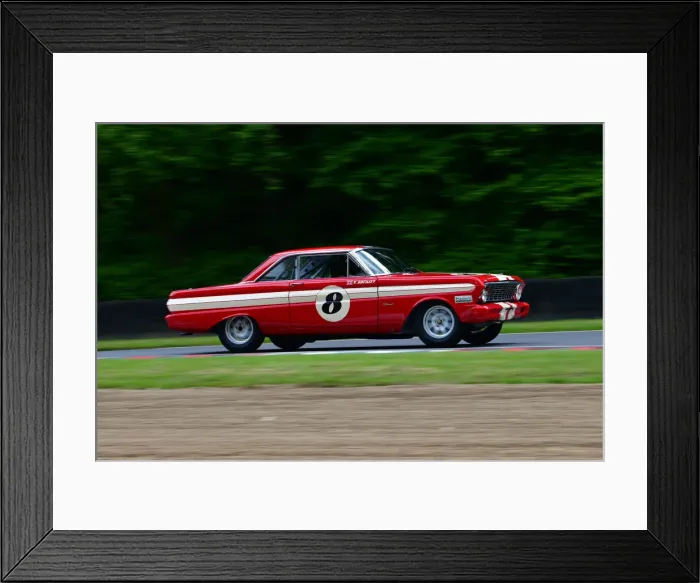 Framed Print : CJ11 1451 Trevor Buckley, Ford Falcon Framed Print : CJ11 1451 Trevor Buckley, Ford Falcon